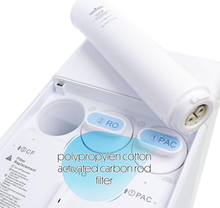 Produktbild Naturewater NW-1000 Pro Umkehrosmose Ersatzfilter Set 1xPAC 1xCF Filter