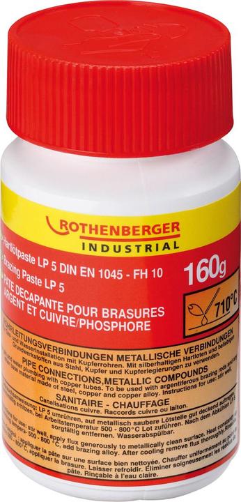 Immagine prodotto Rothenberger Pasta saldante industriale LP 5 Contenuto 160 g