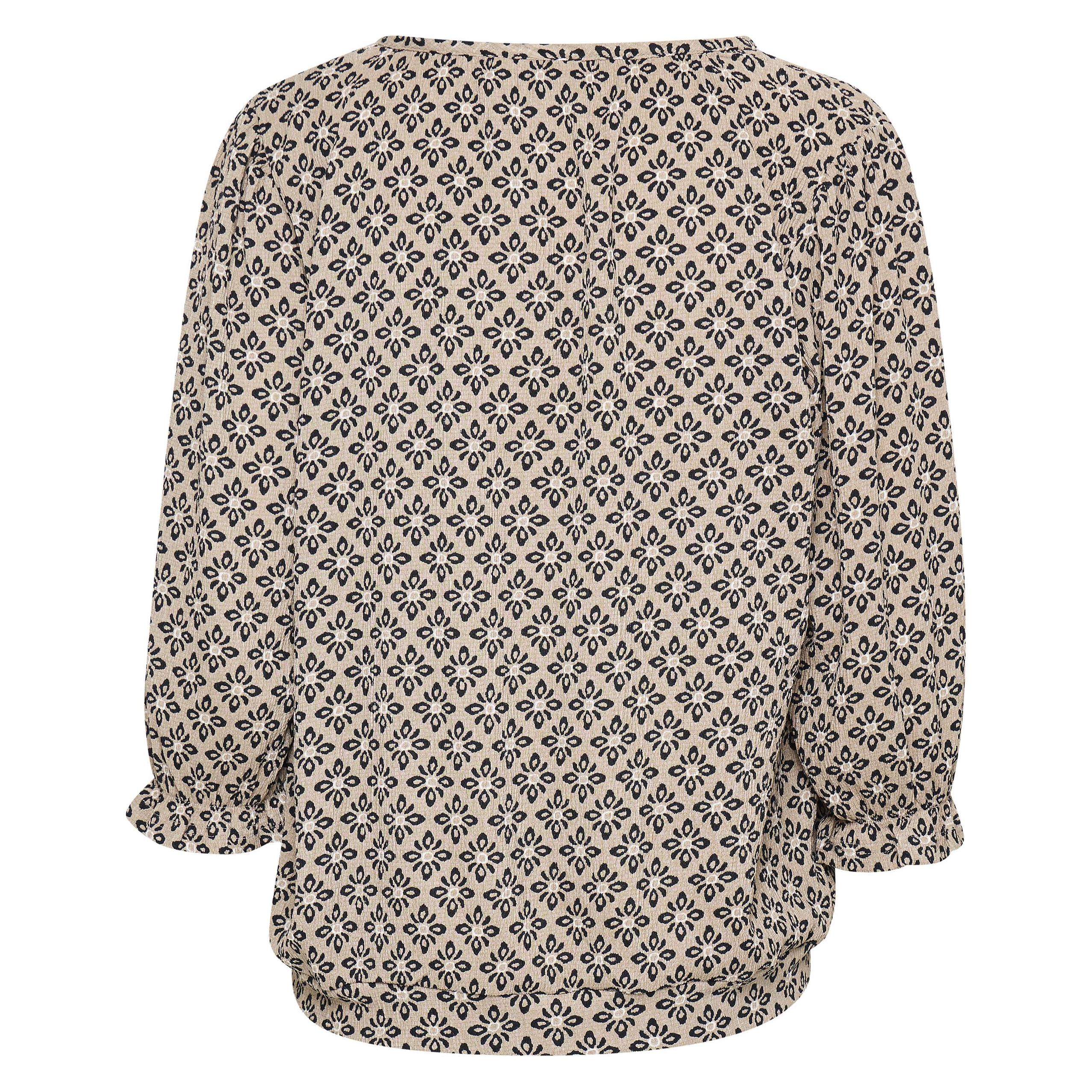 Fransa, Damen, Blusen, Enora TEE1, Silber, (4XL)
