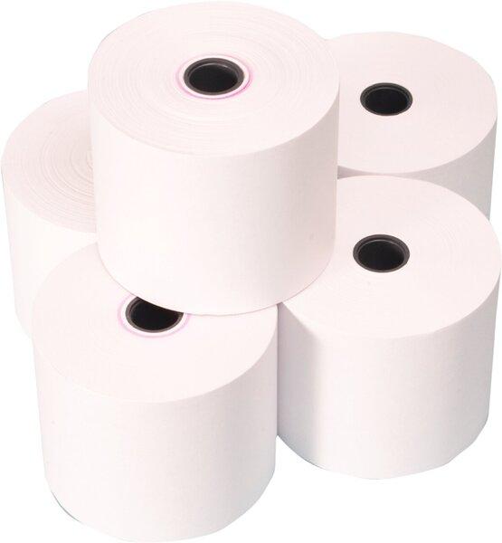 Produktbild K.A.B. Thermorollen 57x46x12mm/25m weiss VE=5 Stück