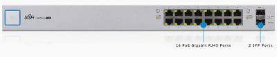 Immagine prodotto Ubiquiti Us-16-150w (18 Porti)