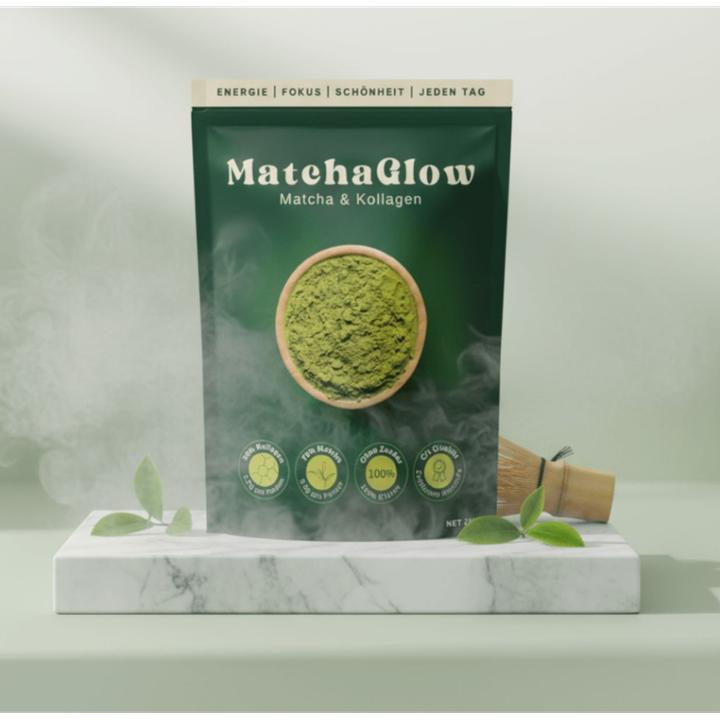 Image du produit MatchaGlow Ceremonial Matcha et collagène (250 g)