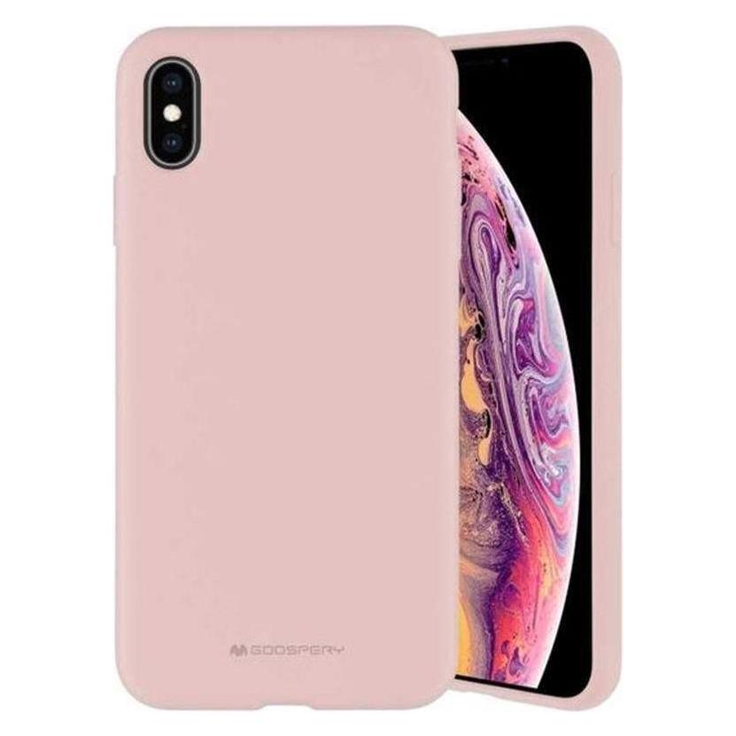 Mercury Rosa Silicone Samsung S24 Fe S721 Sand (Samsung Galaxy S24 Fe), Cover Smartphone,