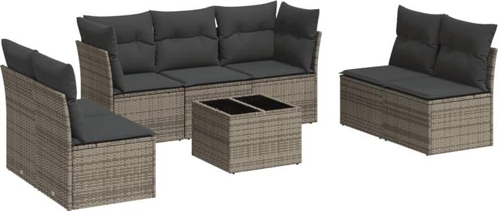 Actual product image VidaXL 10-piece garden lounge set with cushions
