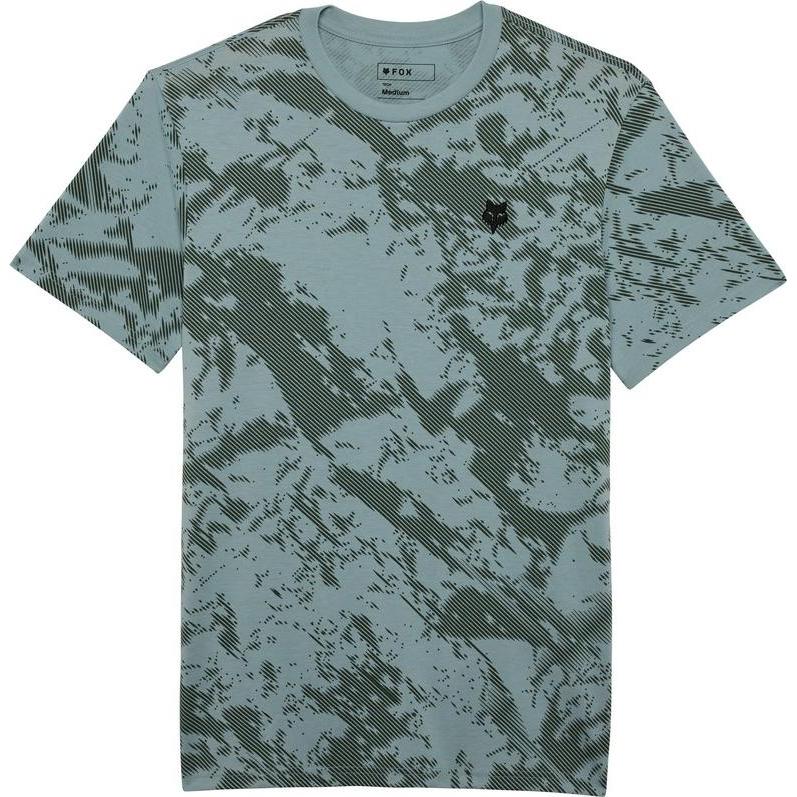 Fox, Herren, Sportshirt, Tee 24 Gravel Ss Tech Gmtl (L), Grau, L