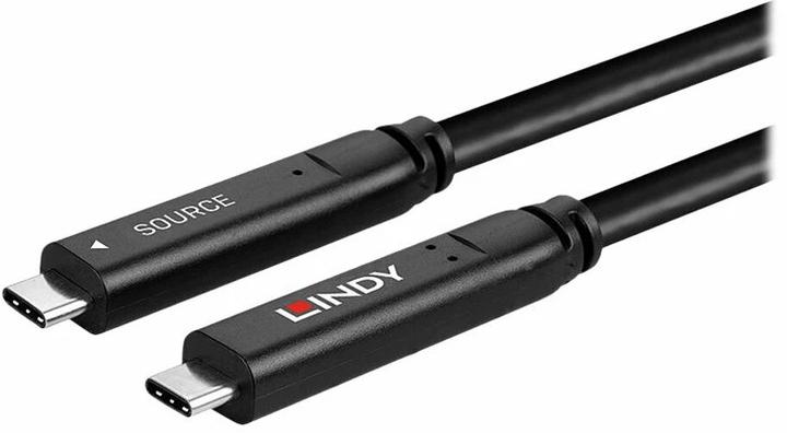 Actual product image Lindy USB 3.2 Gen 1 & DP 1.4 Type C Hybrid Cable (10 m, USB 3.2 Gen 1, 180 W)