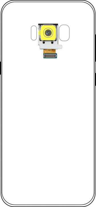 Image du produit Clappio Samsung Galaxy S8 Pièce détachée de la caméra arrière (Batterie)