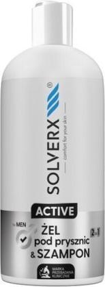 Immagine prodotto Solverx Active And Shampoo For Men 400Ml (400 ml, Shampoo liquido)