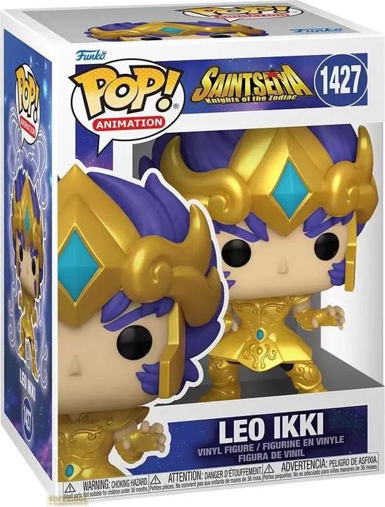 Image du produit Funko Saint Seiya POP! Animation figurine Gold Leo Ikki 9 cm