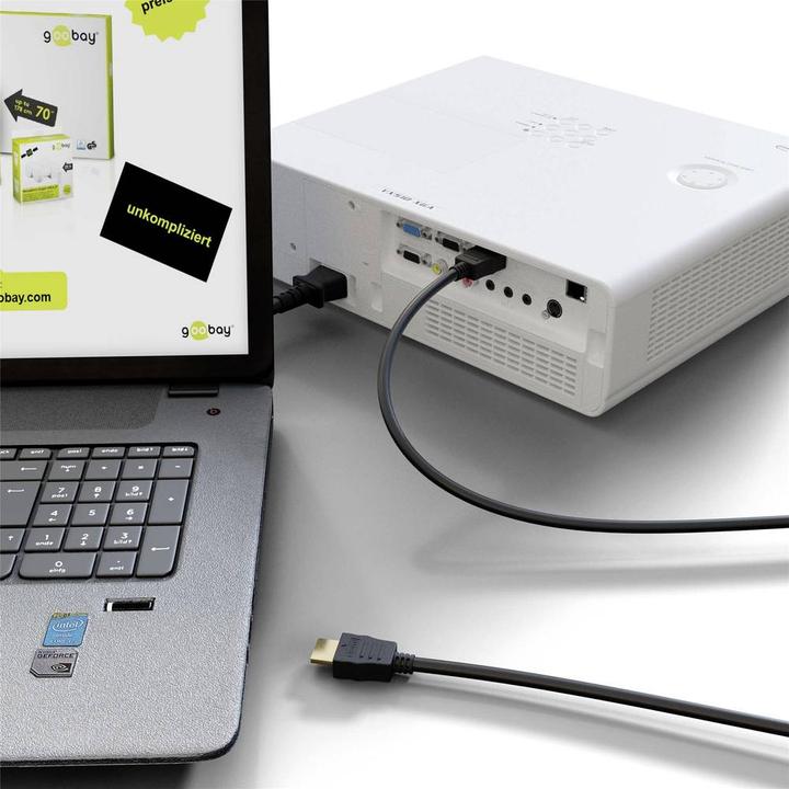 Produktbild Goobay HDMI (Typ A) — HDMI (Typ A) (20 m, HDMI)