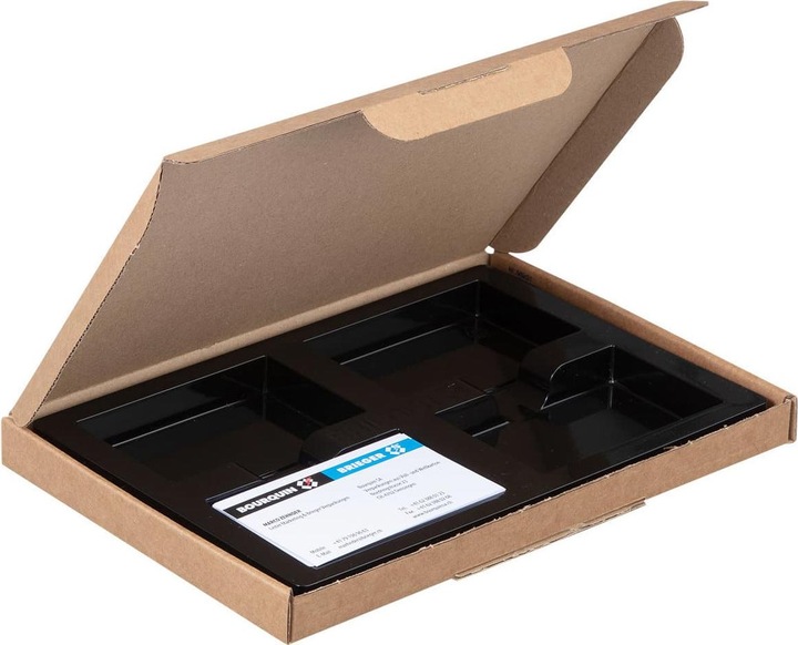 Image du produit Brieger Versandkarton (15,5 x 22 x 1,5 cm, 1 x)