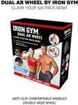 Actual product image Iron Gym Dual Ab Wheel
