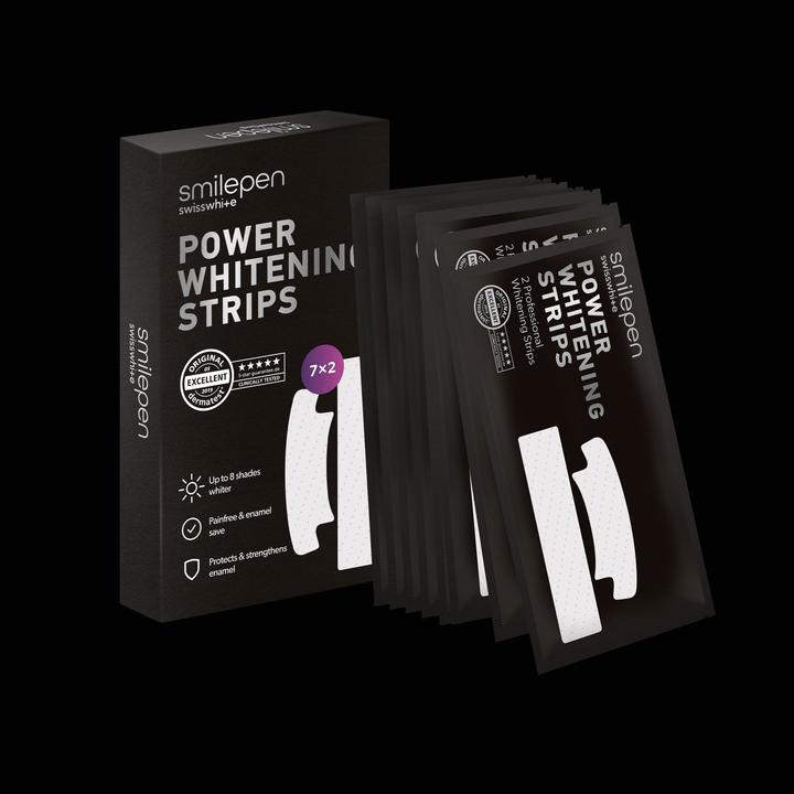 Actual product image SmilePen Power Whitening Strips (5 ml, Bleaching Strips)