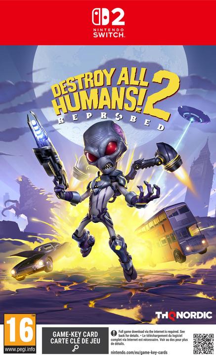 Produktbild THQ Destroy All Humans! - Reprobed (Switch 2, FR, IT)