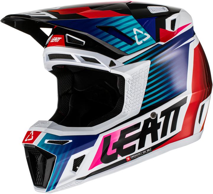 Image du produit Leatt 8.5 V22 Casque de motocross Aqua/Royal (59 - 60 cm, L)