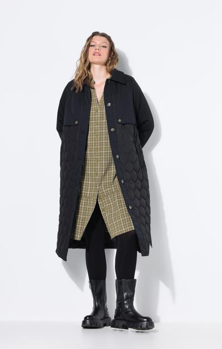 Produktbild Studio Untold Trenchcoat, A-Line, Mix mit Stepp, wattiert, Bindegürtel