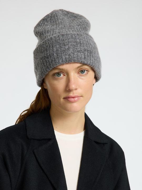 Actual product image Selected Rib knit cap (One size)
