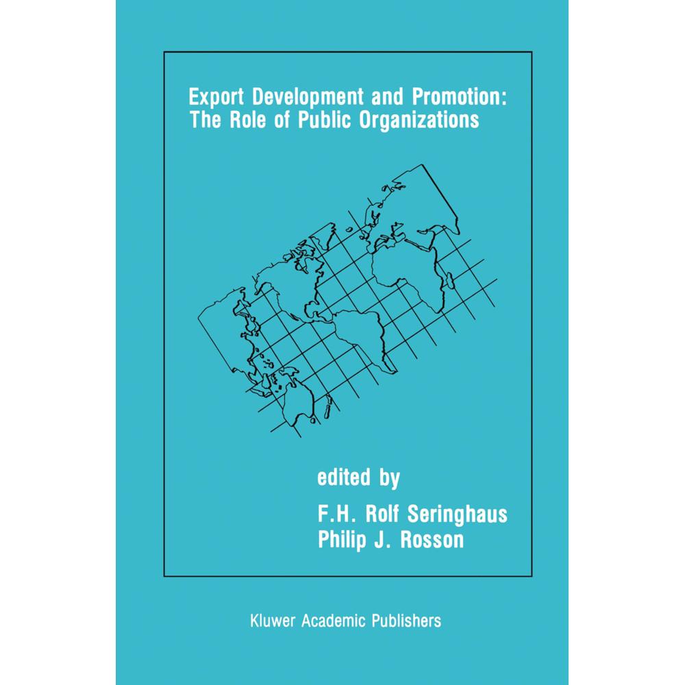 Export Development and Promotion: The Role of Public Organizations, Fachbücher