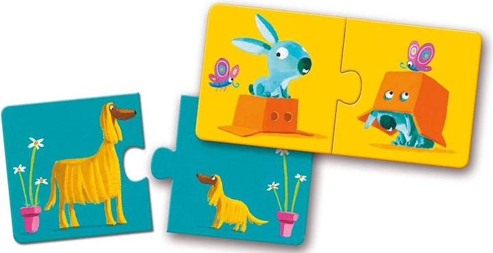 Actual product image Djeco Duo opposites (2 pieces)