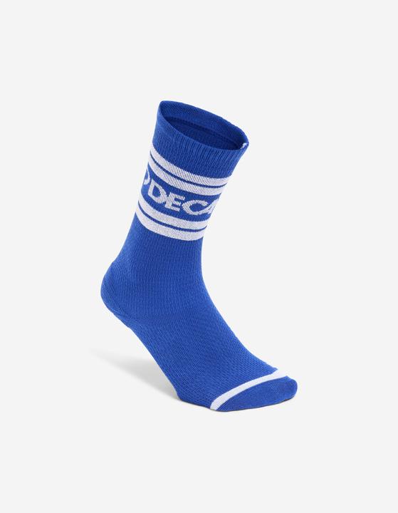 Image du produit Decathlon Chaussettes mi-mollet, bleu et blanc, lot de 2 (lot de 2, 35, 38)