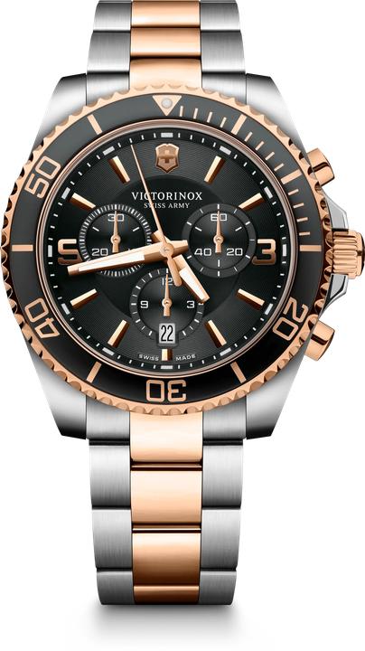 Image du produit Victorinox Maverick Chrono 43, 5N 2T, BLK dial, 5N 2T SST br (Montre de plongée, Chronographe, 43 mm)