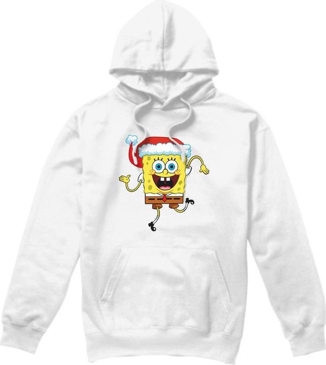 Produktbild Spongebob Squarepants Kapuzenpullover weihnachtliches Design (S)