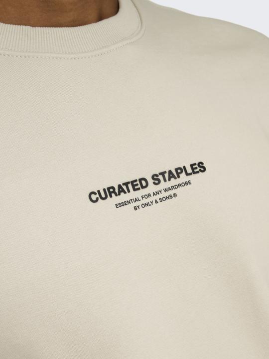 Actual product image Only & Sons Onscurated Reg Crew Neck Sweat Noos (L)