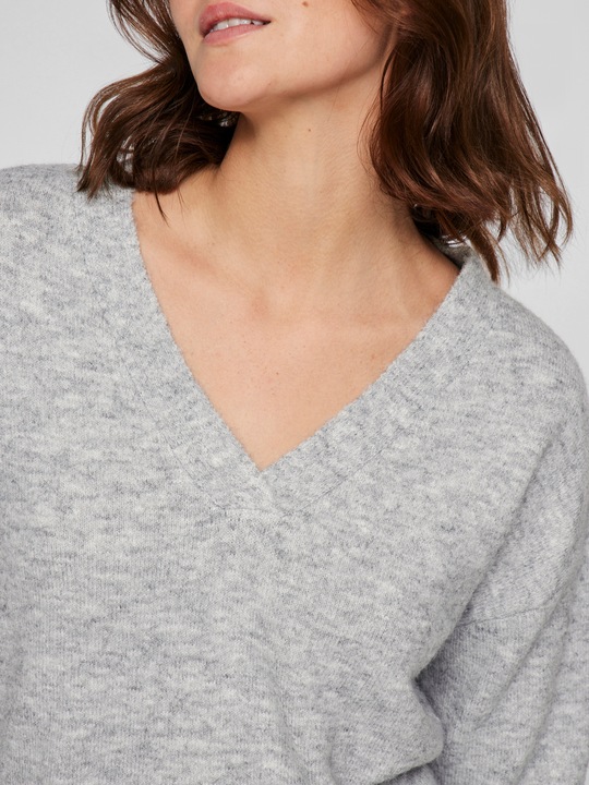 Image du produit Vila Pull en tricot col V (XS)