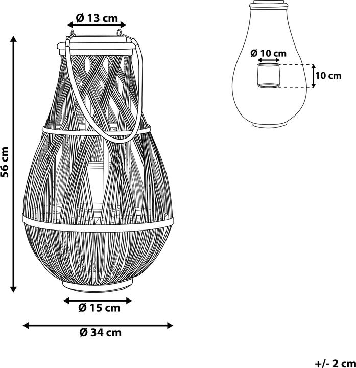 Actual product image Beliani Tonga