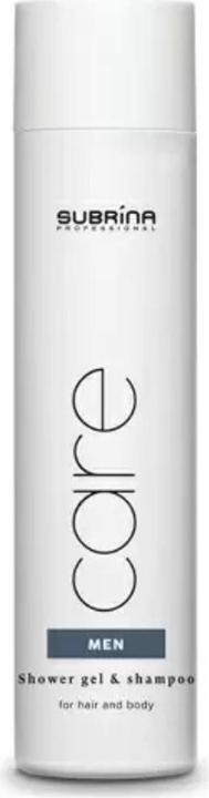 Subrina Sampon Care Men 2 in1, Toate tipurile de par si piele, 250ml (250 ml)
