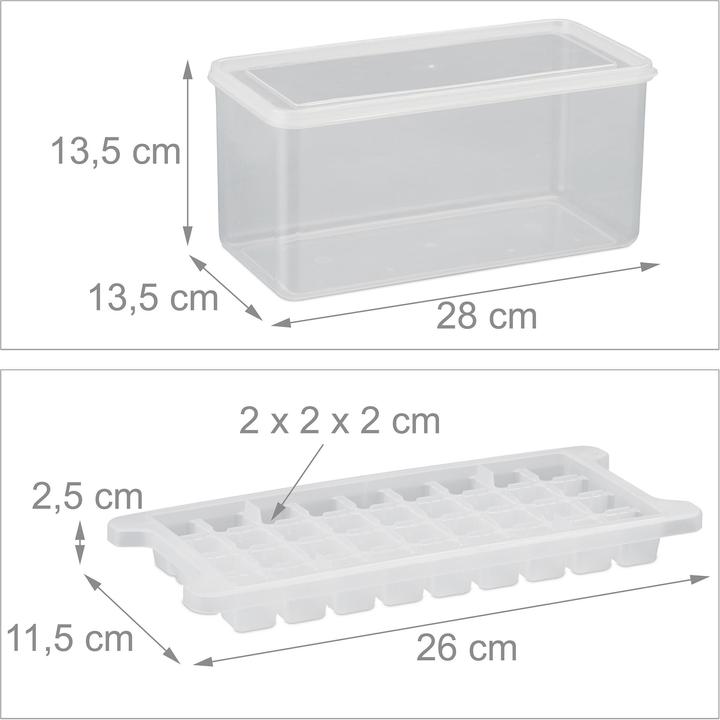 Immagine prodotto Relaxdays Set di stampi per cubetti di ghiaccio da 7 pezzi