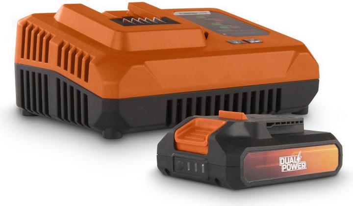 Actual product image Powerplus Dual Power Charger + Battery 20V 2.0Ah (20V devices) (20 V)