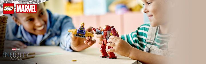 Produktbild LEGO Iron Man Hulkbuster vs. Thanos (76263, LEGO Marvel)