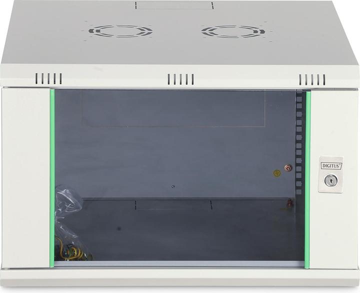 Actual product image Digitus Wall Mounting Cabinets Dynamic Basic Series - 600x600 mm (WxD) (7 RU, 19 inch rack)