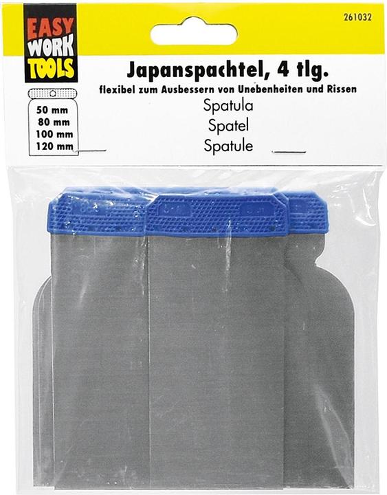 Actual product image Easy Work Japanese spatula, 4 pcs (11.50 cm)