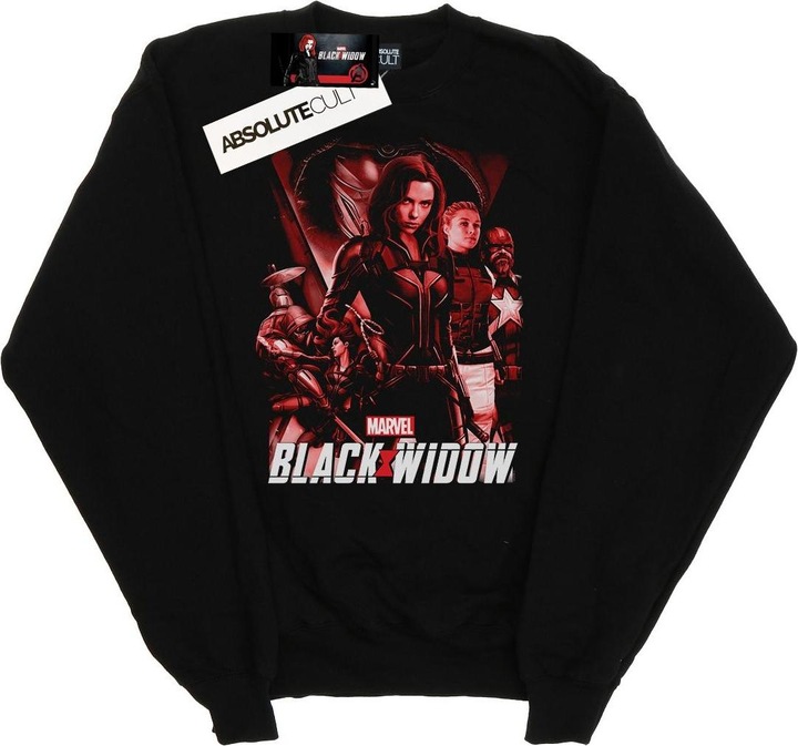 Immagine prodotto Black Widow Movie Red Group Felpa Ragazze (128)