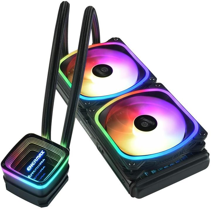 Actual product image Enermax Aquafusion II 240mm ELC-AQFA240-SQA