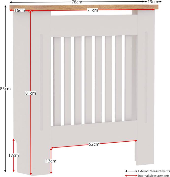 Image du produit Vida Designs Heizkörperabdeckung