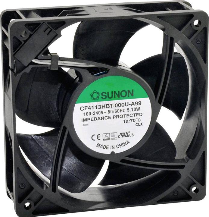Sunon CF4113HBT-000U-A99 Axial fan 230 V/AC 185.14 m³/h (L x W x H) 120 x 120 (120 mm)