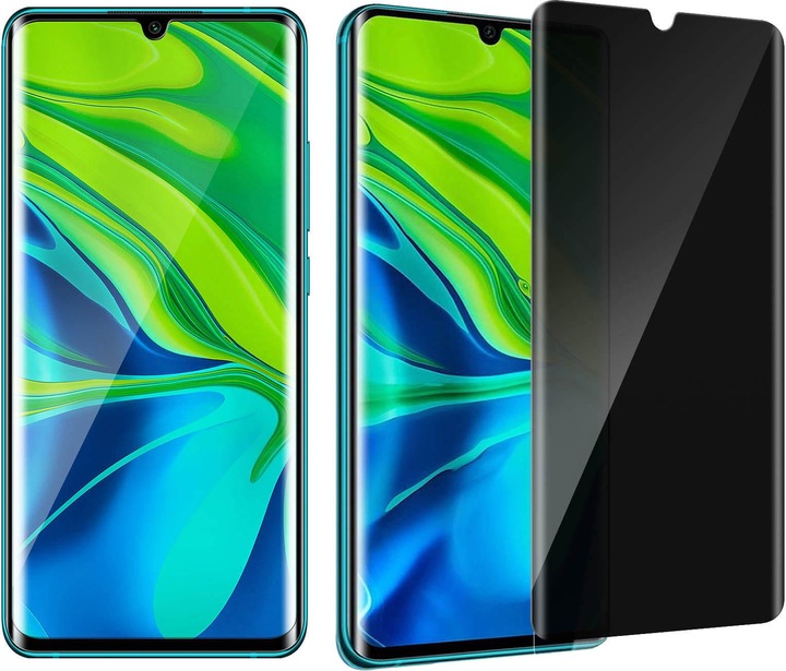Produktbild Avizar Privacy Bilschirmschutz aus Glas (2 Stück, Xiaomi Mi Note 10 Lite)