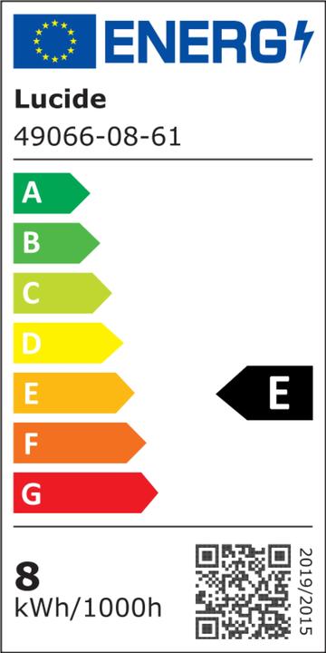 Label énergétique Lucide E27 (E27, 1080 lm, 1x)