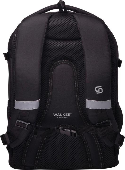 Actual product image Schneiders Shadow Graffiti all black school rucksack (28 l)