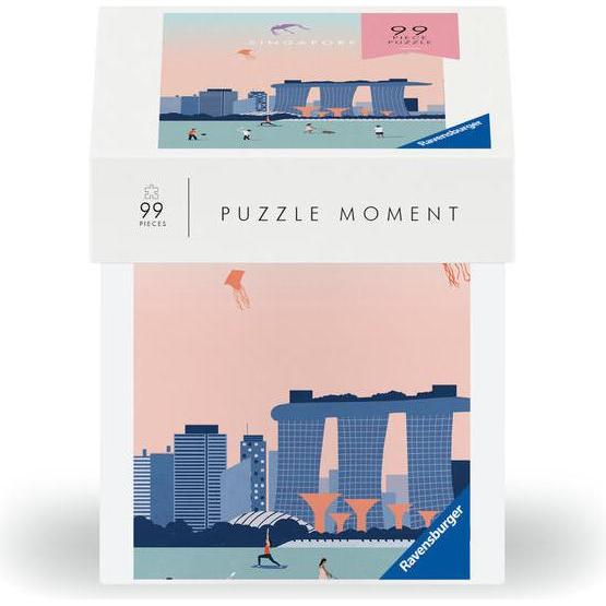 Ravensburger Puzzle 12001379 - Singapore - 99 Teile Puzzle Moment für Erwachsene und Kinder ab 14 (99 Teile)
