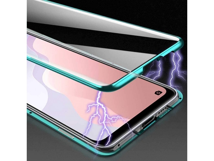 Produktbild G-Case Huawei P Smart 2021 Aluminium Magnetic Glass Case Hülle (Huawei P Smart (2021))