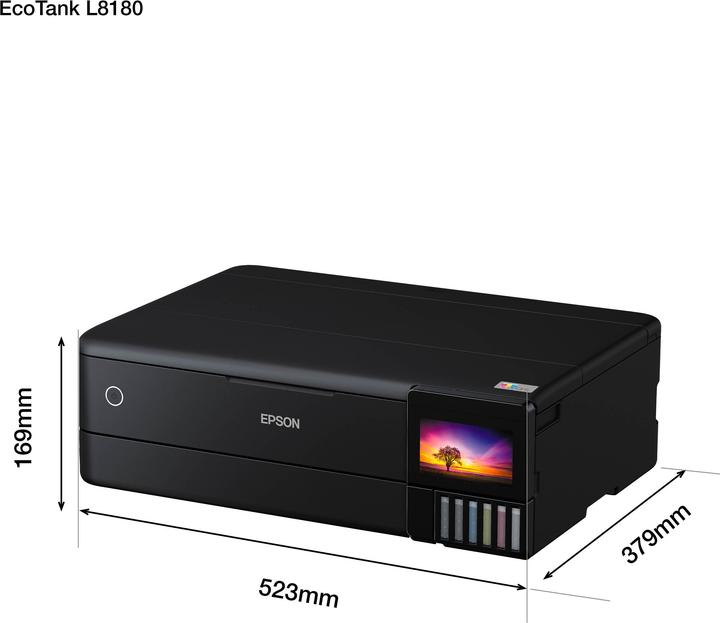 Image du produit Epson EcoTank L8180 (Réservoir d'encre)