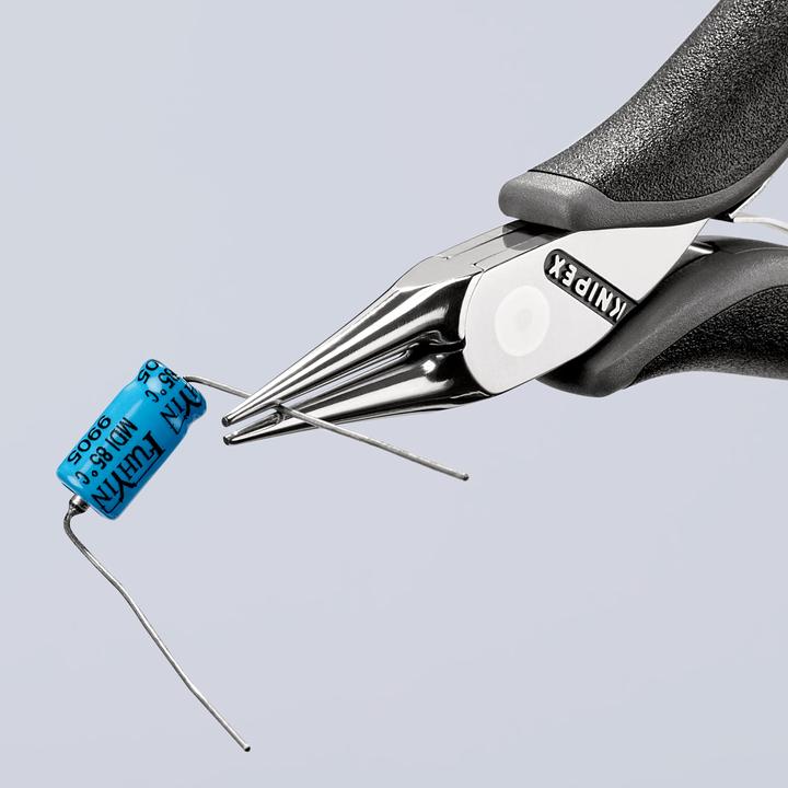 Produktbild Knipex Flachrundzange mit Schneide (200 mm)