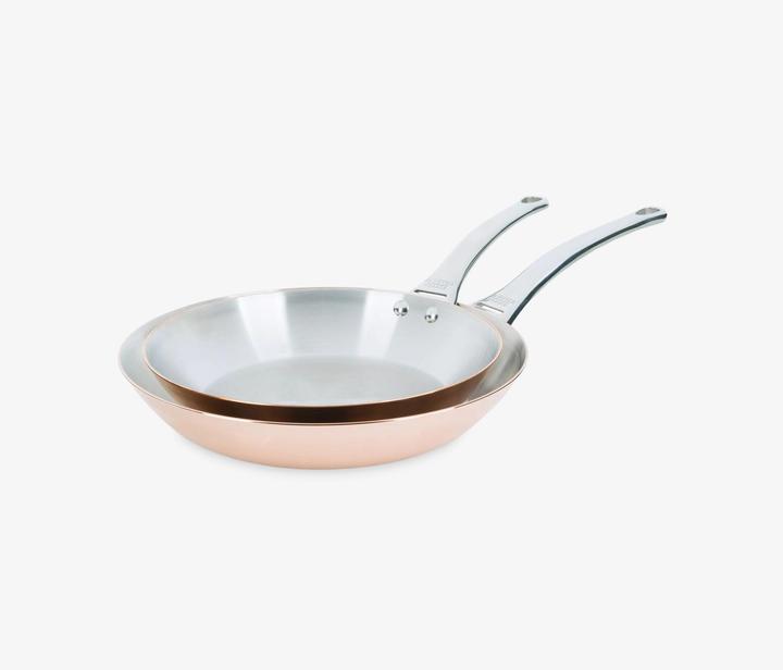 Immagine prodotto de Buyer prima matera (24 cm, Padella per friggere, Rame, Acciaio inossidabile)