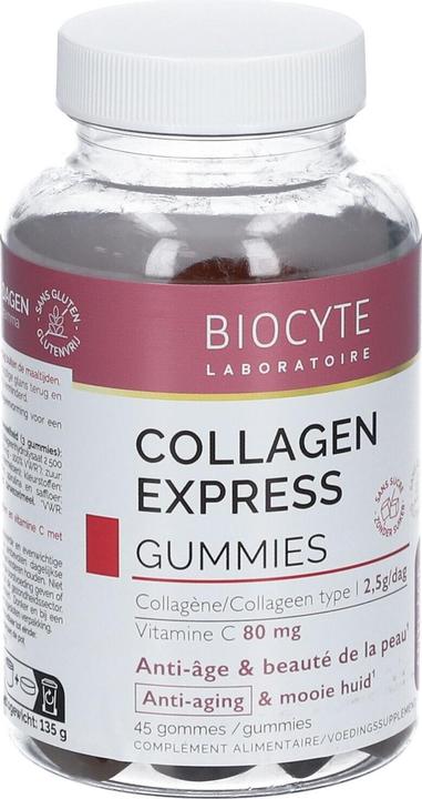 Produktbild Biocyte Collagen Express Gummies (45 Stück, Bonbon, 135 g)