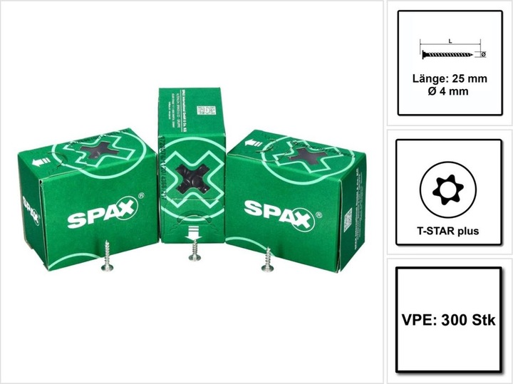 Immagine prodotto Spax Viti per schienali (300 Viti per pezzo)