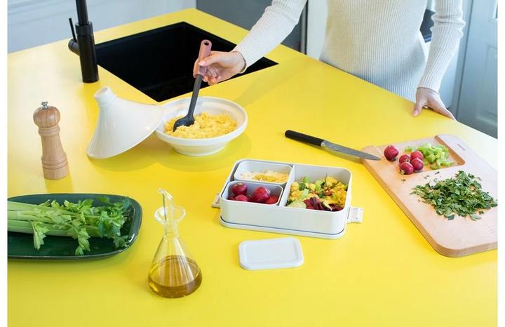Immagine prodotto Brabantia Lunch Box Make & Take 25,5 x 16,7 x 6,2 cm, Grigio chiaro